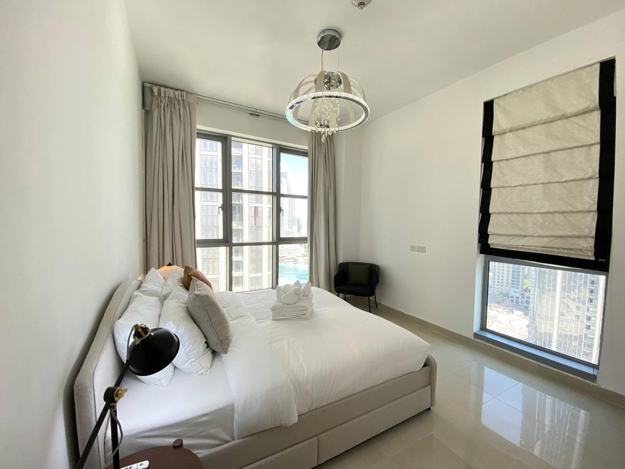 Lux Bnb Standpoint Tower Burj & Fountain Views Dubai Exterior foto