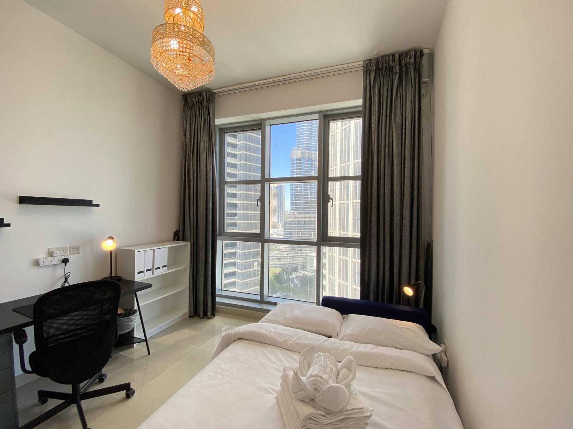 Lux Bnb Standpoint Tower Burj & Fountain Views Dubai Exterior foto